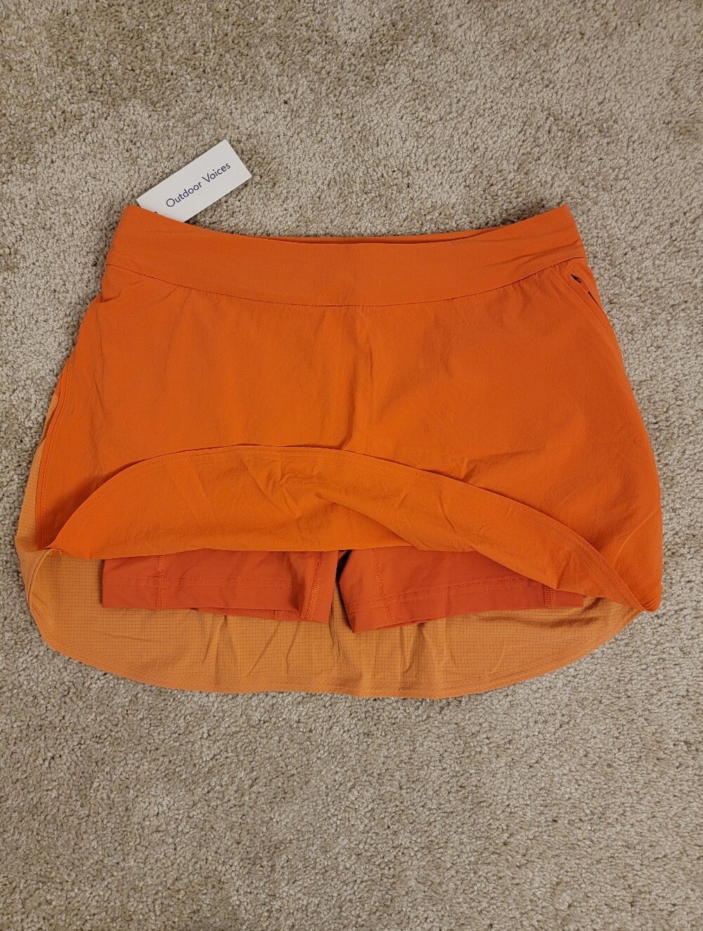 NWT Outdoor Voices Paprika Sunstone The Exercise 3” Skort